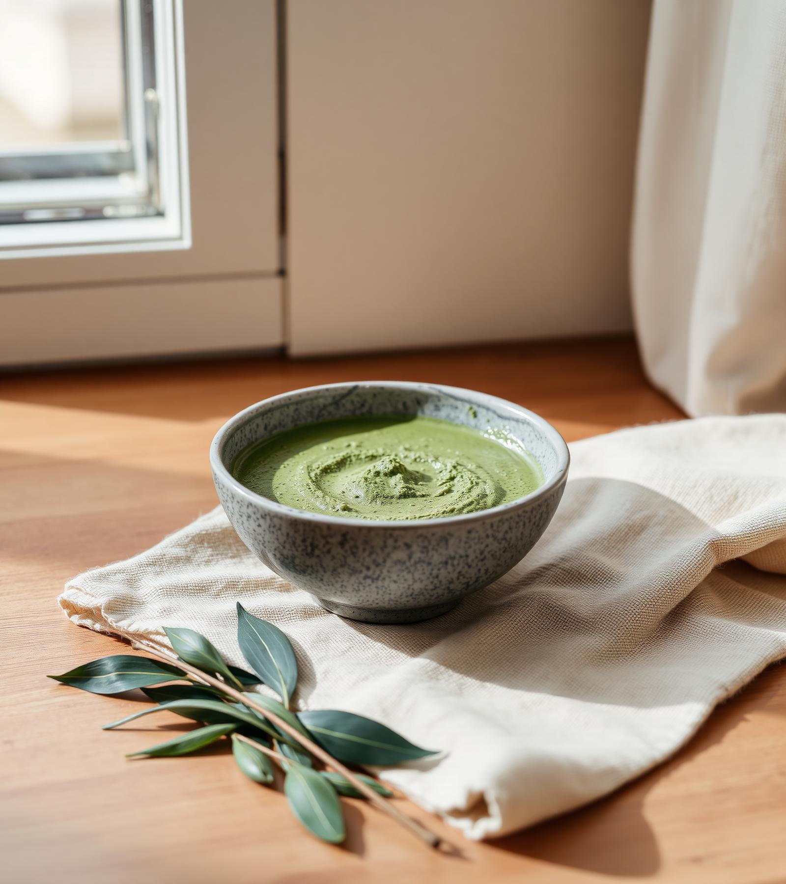Matcha bowl detail